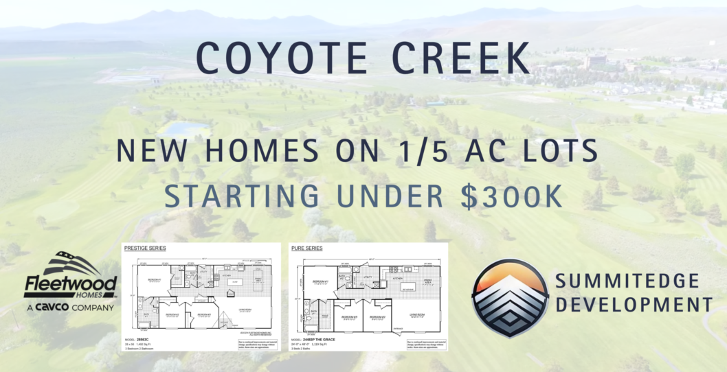 COYOTE CREEK NEW HOMES ON 15 AC LOTS STARTING UNDER $300k (1)